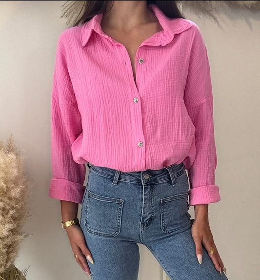 Chemise gaze de coton