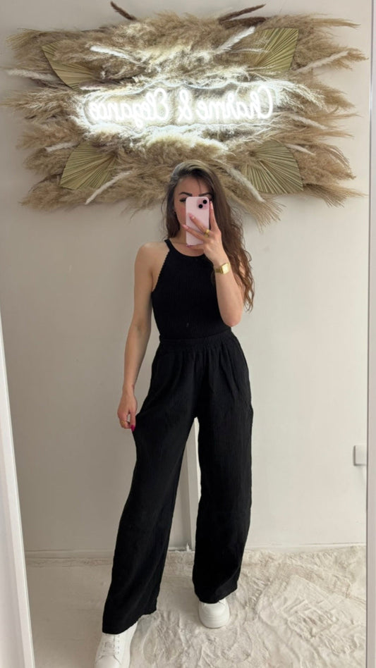 Pantalon gaz de coton