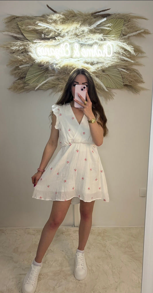 Robe en gaz de coton