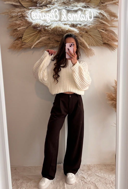 Pantalon marron