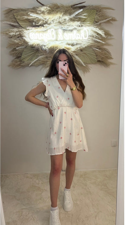 Robe en gaz de coton