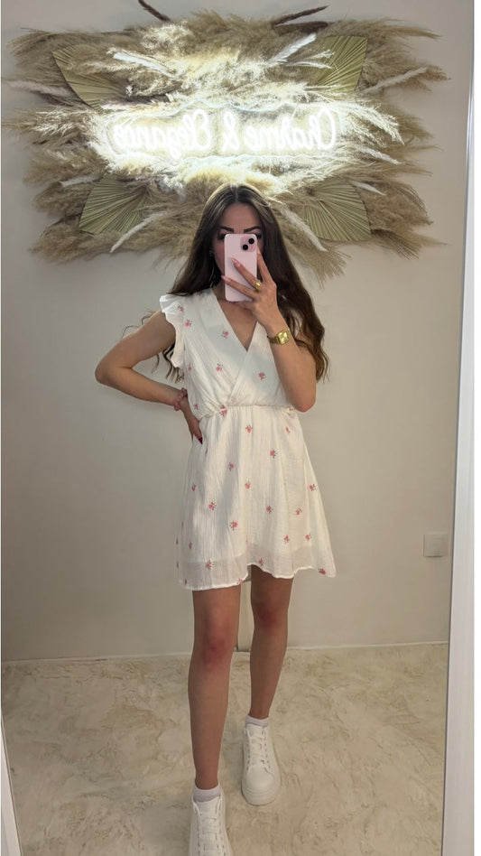 Robe en gaz de coton