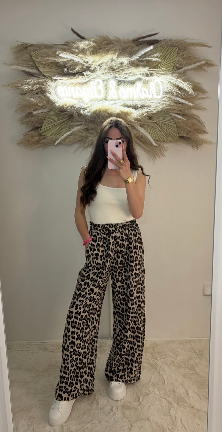 Pantalon gaz de coton