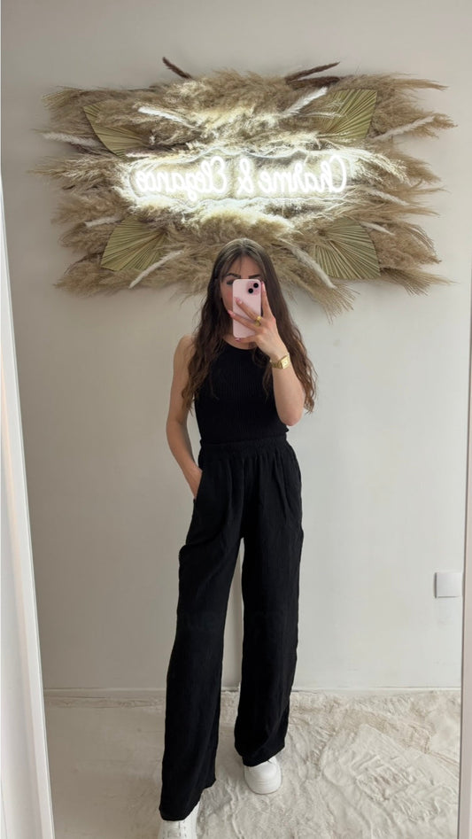 Pantalon gaz de coton