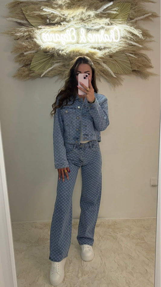 Jeans motif