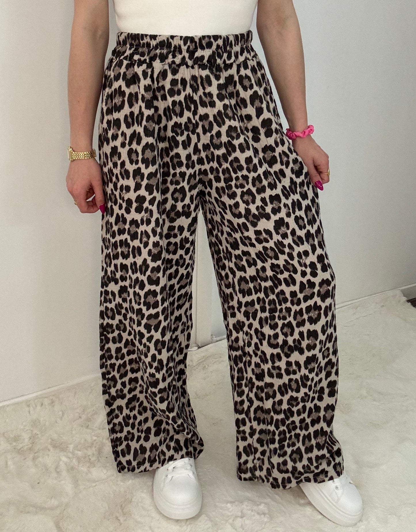 Pantalon gaz de coton
