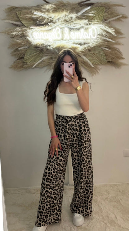 Pantalon gaz de coton